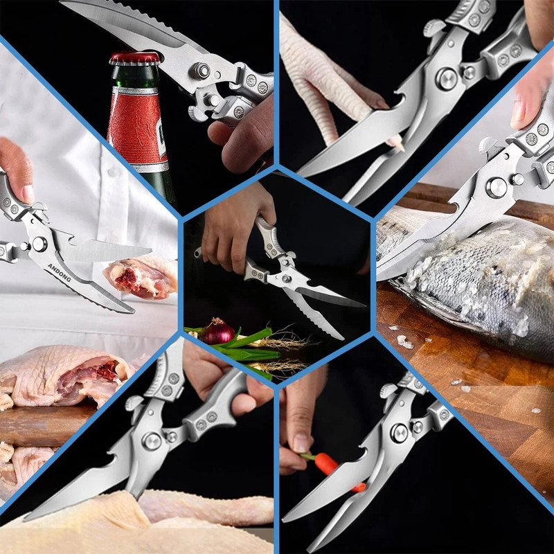 Strong Chicken Bone Scissors5
