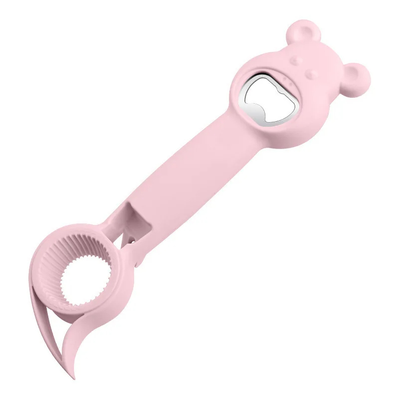 New 4 In 1 Bottle Opener pink