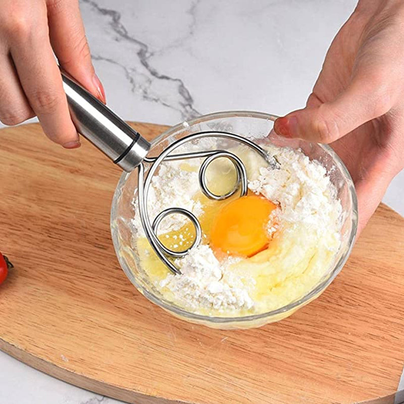 Stainless Steel Magic Dough Whisk 1