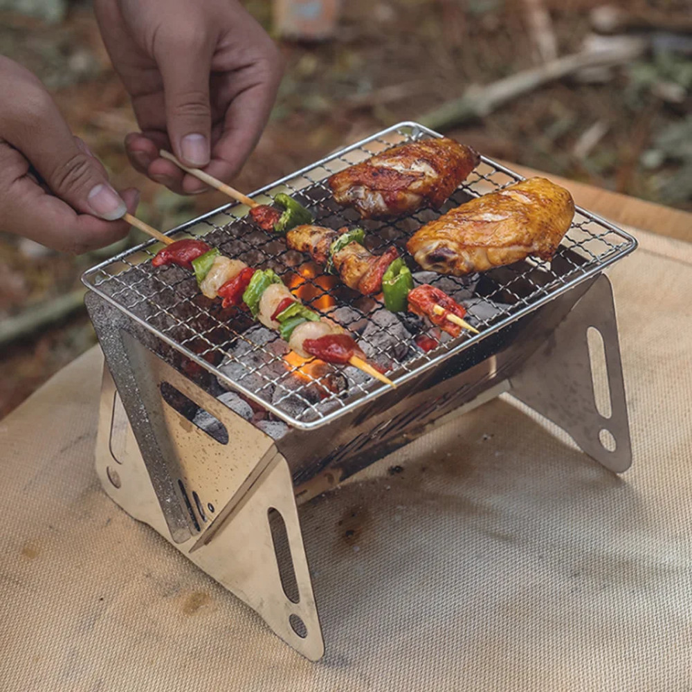 Portable Folding Barbecue Grill 3