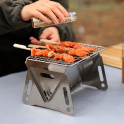 portable folding barbecue grill