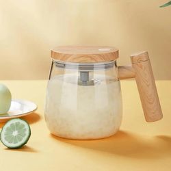 automatic portable electric magnetic stirring mug