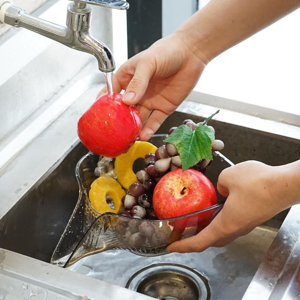 Multi-functional Drain Basket clear