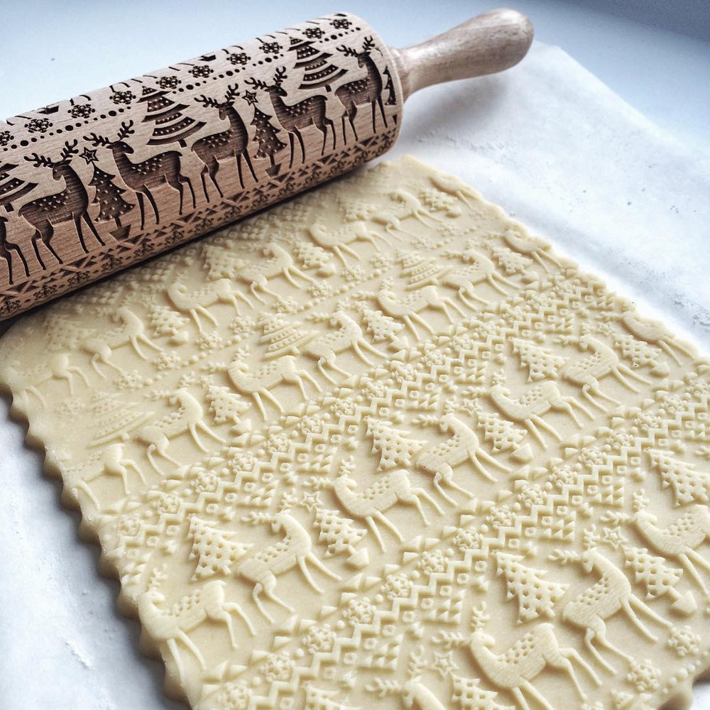 Christmas 3D Rolling Pin 4