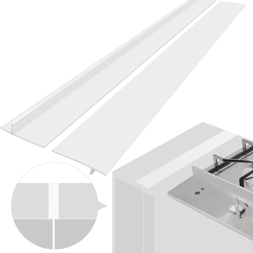Silicone Stove Counter Gap Cover Best Fit For Kitchen Cracks 9