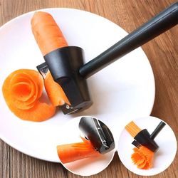 portable vegetable spiral cutter – fast & easy slicer