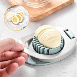 multipurpose stainless steel wire egg slicer – perfect for hard-boiled eggs, fruit garnishes & egg salads