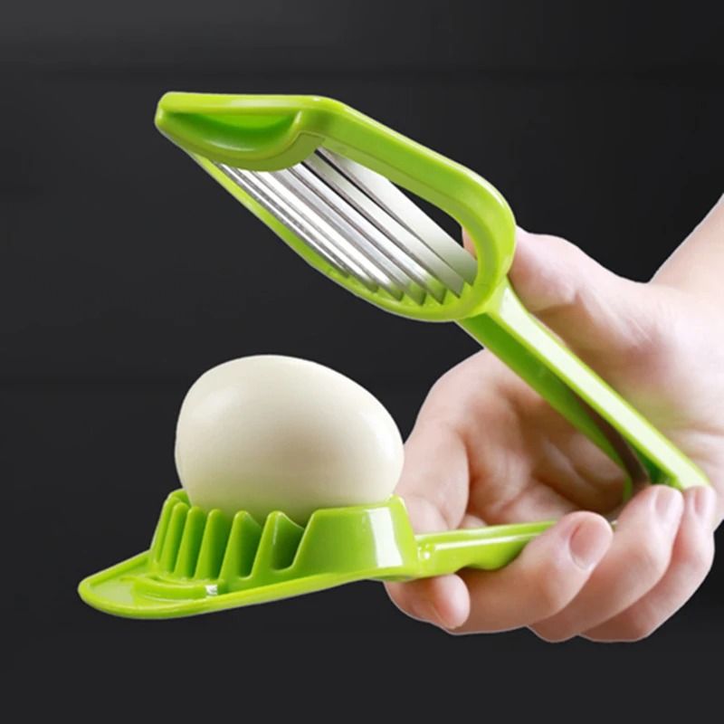 Premium Stainless Steel Egg Slicer  MultiFunction Kitchen Cutter 5