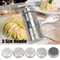 Multifunctional Stainless Steel Manual Pasta Juice Maker With 5 Molds 6