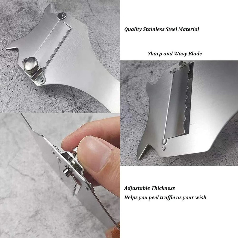 Durable Truffle and Garlic Slicer for Precision Cuts