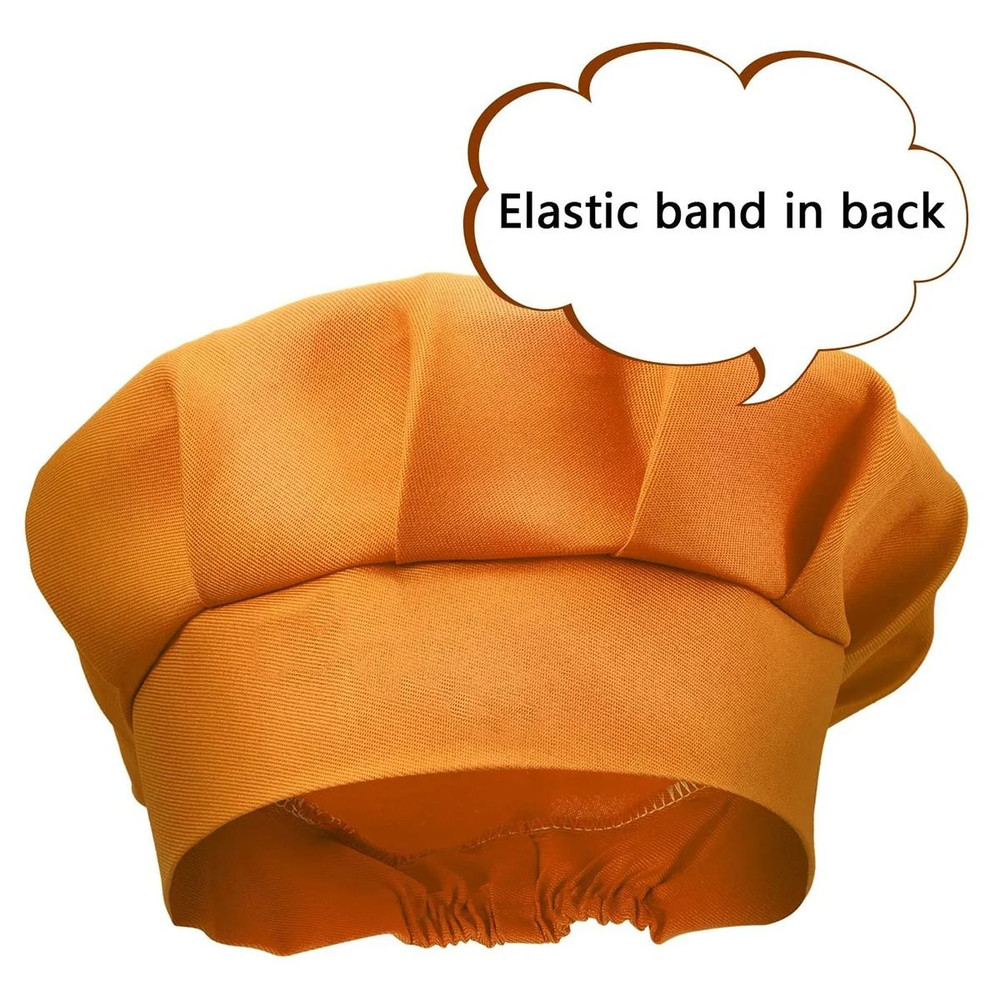 Children Chef Apron With Front Pocket Bib  Boys  Girls Kitchen Craft Apron  Hat Sets 3