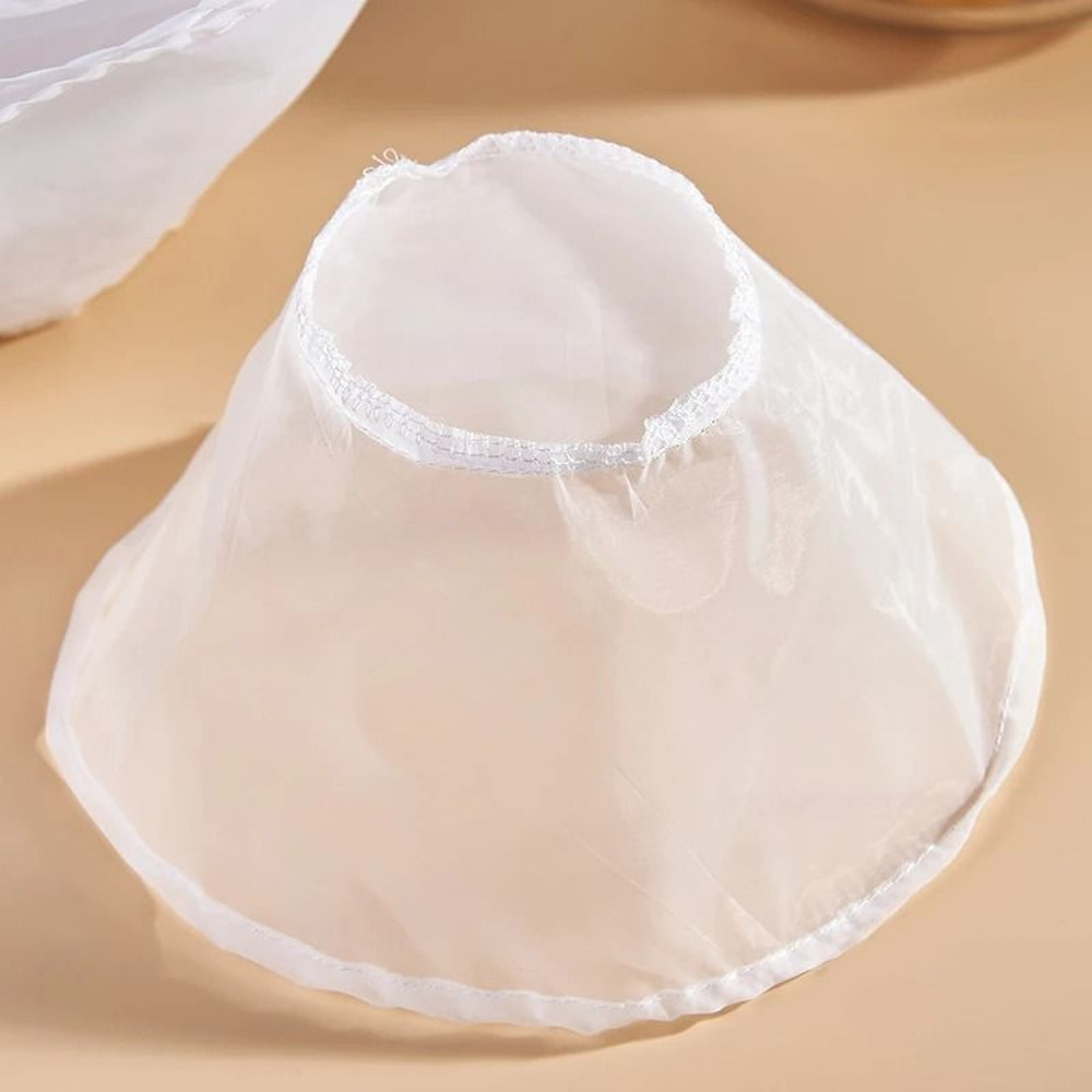Reusable Nylon Filter Net Bag Fine Mesh Kitchen Tool For Coffee Milk Soymilk More 4
