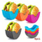 Silicone burger holders set