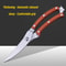 Premium Stainless Steel Kitchen Scissors with Wooden Handles