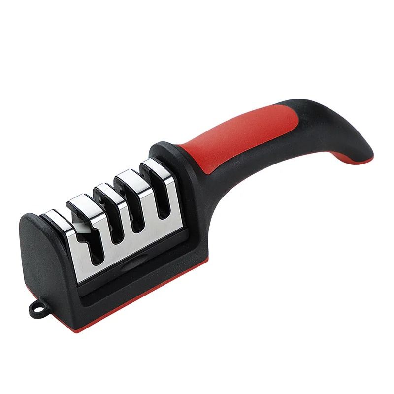 Multifunctional Knife Sharpener  3  4 Segment Handheld Stone For Fast Kitchen Sharpening 6