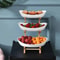 Elegant fruit serving tray