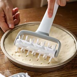 premium pizza dough punch roller – abs pp baking tool for perfect crusts