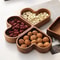 HeartShaped Wooden Serving Plate