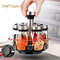 Multifunctional spice rack organizer