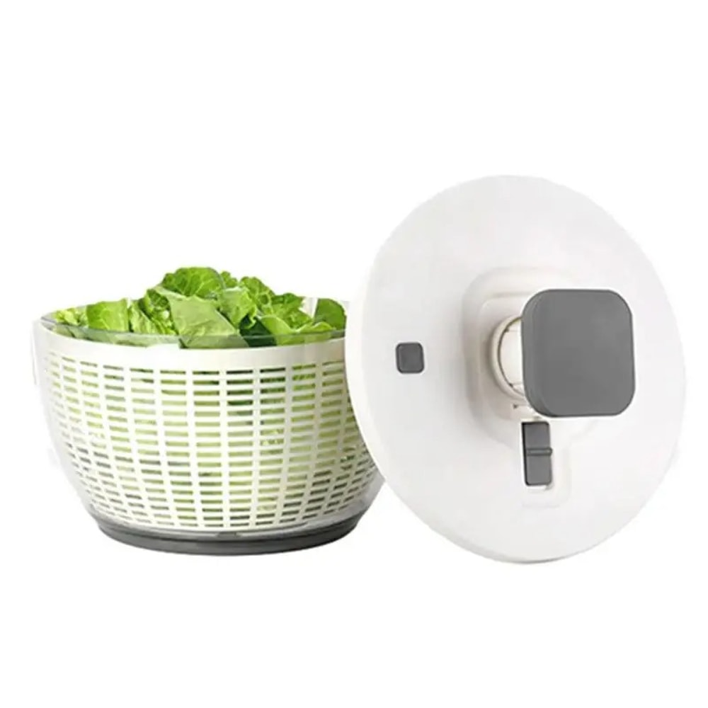 Durable ABS Salad Spinner Effortless Vegetable Washing Drying 3