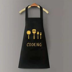 unisex canvas apron with tool pockets – oil-proof sleeveless design for men and women