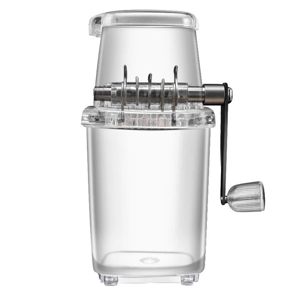 Portable Manual Ice Crusher With Comfortable Handle  MultiFunctional HandCranked Smoothie And Bever 5