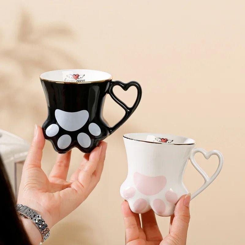 Best Cat Paw Print Mug