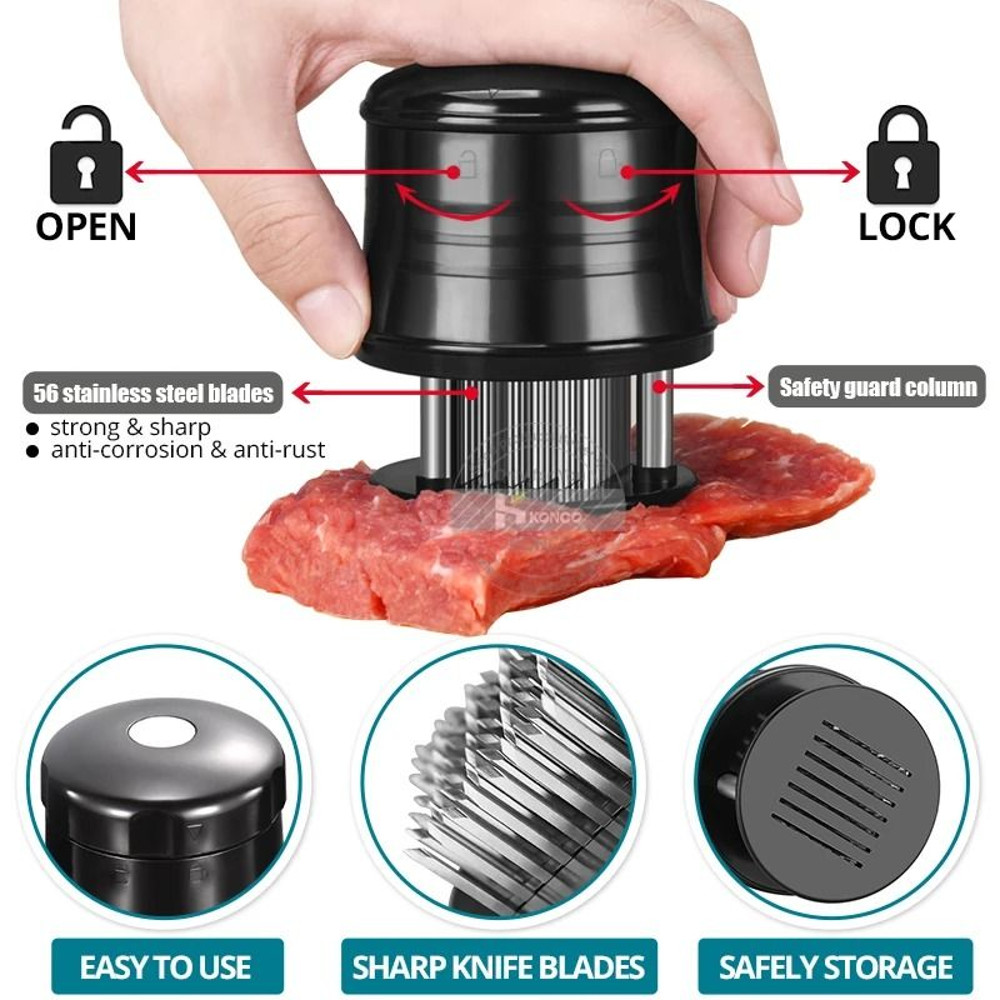 Durable Meat Tenderizer for Professional Use