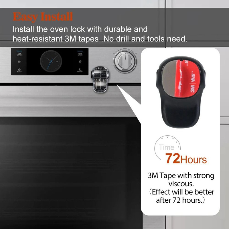 Secure Kitchen for Babies with Oven Lock
