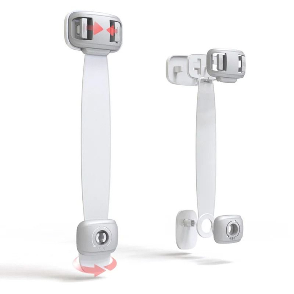 Nondamaging babyproofing locks