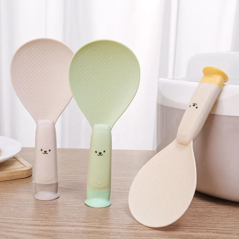 NonStick Rice Paddle with Suction Cup