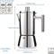 Premium camping espresso maker