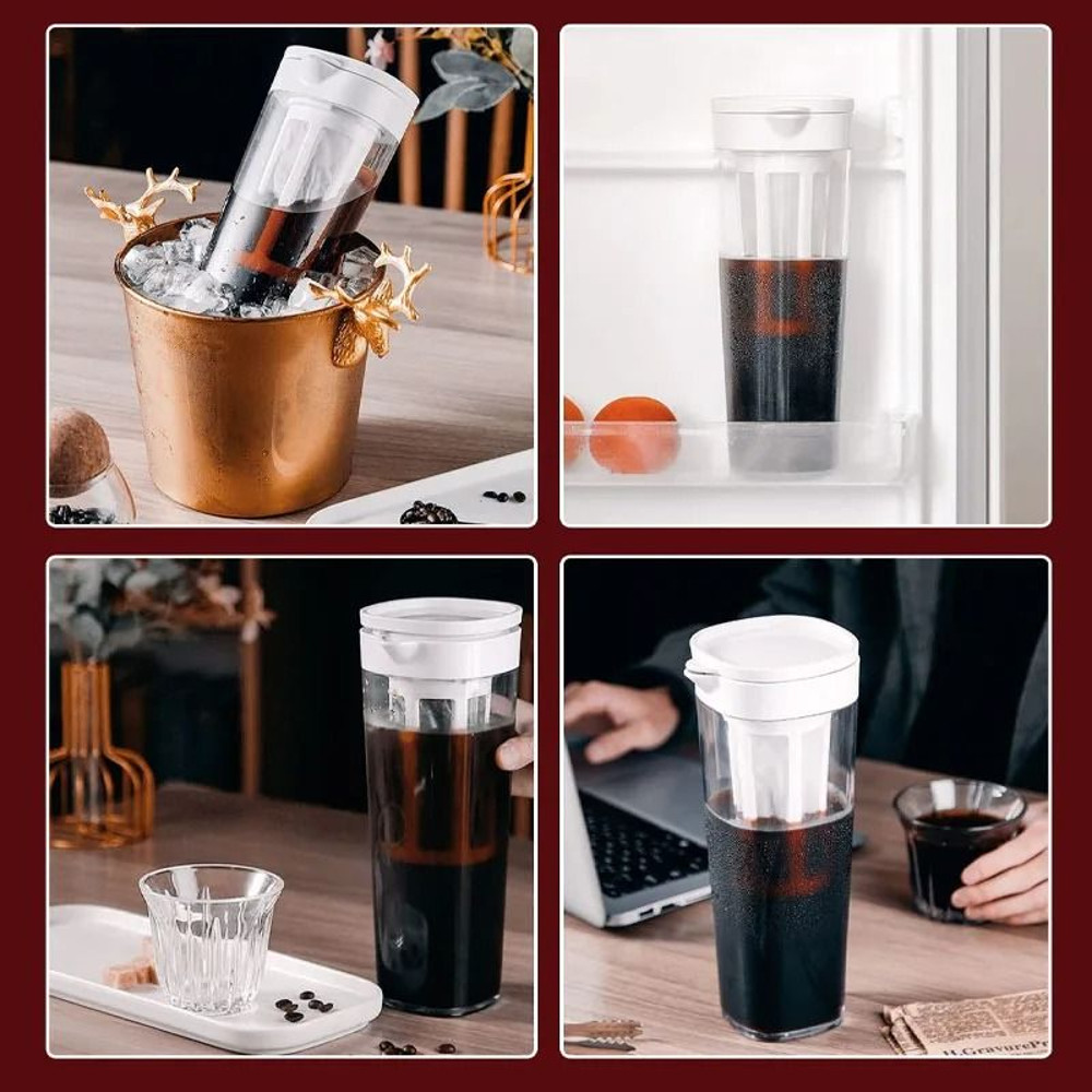 Multifunctional cold brew coffee maker