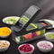 Multifunctional Vegetable Chopper Handle Food Grate Slicer Dicer for Effortless Kitchen Prep