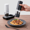 Electric Salt And Pepper Grinder With LED Light Adjustable Seasoning Mill For Cooking And Spices 0