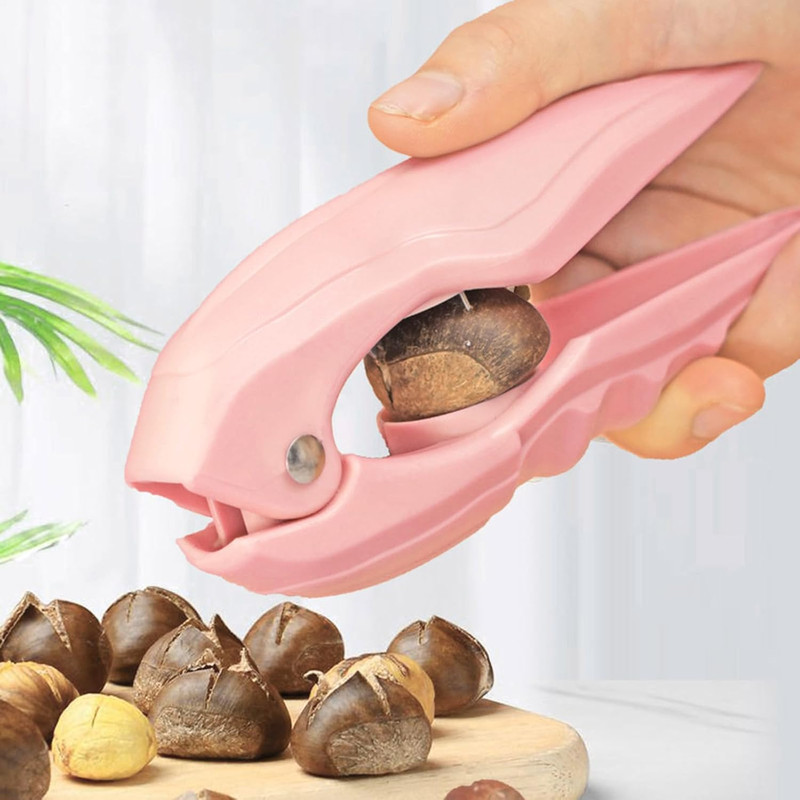 Stainless Steel Chestnut Clip Machine Nutcracker Opener Tool Durable Kitchen Gadget For Nuts And Wa 1