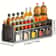 Stylish Kitchen Seasoning Rack WallMounted Kitchen Spice Rack Set Suitable For Home Use 4