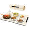 Electric Warming Tray, Foldable Food Warming Mat with 3 Temperature Settings, Auto Shut-Off Food Warmer for Buffet