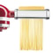 Adjustable Pasta Attachment for KitchenAid Mixer, Stainless Steel Noodle Fit-All Accessory