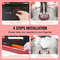 Heavy-Duty Electric Cotton Candy Machine Candy Floss Maker, Commercial Cotton Candy Machine, Stainless Steel Bowl Scoop