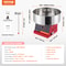 Heavy-Duty Electric Cotton Candy Machine Candy Floss Maker, Commercial Cotton Candy Machine, Stainless Steel Bowl Scoop