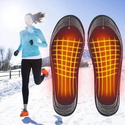 USB Heated Shoe Insoles Electric Foot Warm Pad