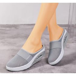 Orthopedic Air Cushion Women's Slip-On Walking Shoes