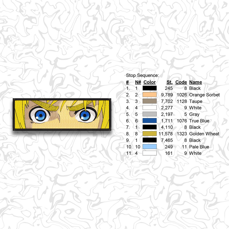 Premium Anime Embroidery Designs  Instant Download Digital Design For Machines  17 1