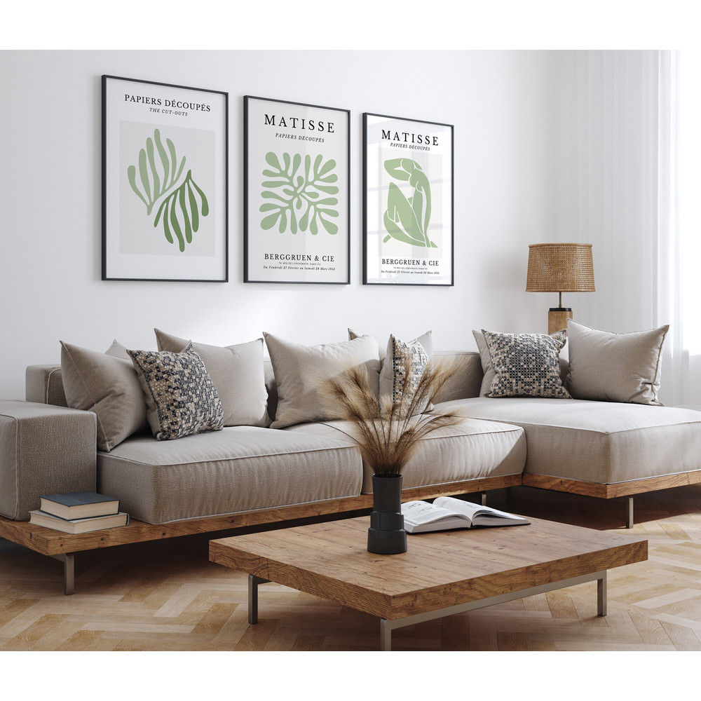 Matisse Print Set of 3 Sage Green Exhibition Posters Printable Wall Decor, Henri Matisse Prints 3 Piece Wall Art, Retro Printable Wall Art.jpg