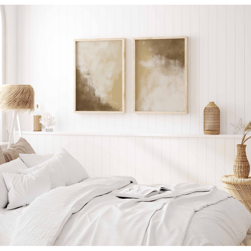 Neutral Abstract Printable Wall Art Set Of 2 Beige White Abstract Prints Minimalist Decor Bedroom Wall Art Nordic Decor Housewarming Gift.jpg