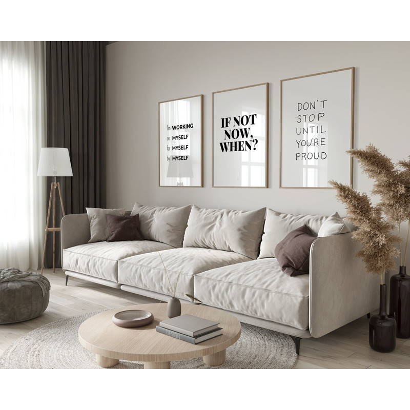 Quotes Set of 3 Posters, Fun Daily Home Quotes, Funny Styles, Graphic Poster, Girlfriend Art, Poster Room Art, Religious, Sweet, Cover Art-9.jpg