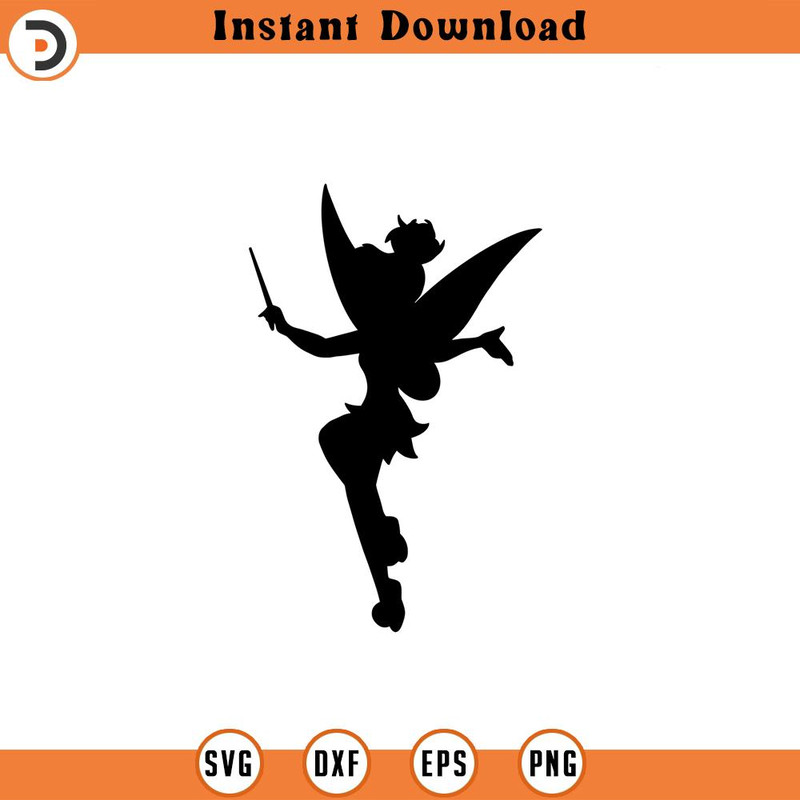 SVG254-Fairy svg, Fairy, svg, png, dxf, jpeg, Digital Download, Cut File, Cricut, Silhouette.jpg