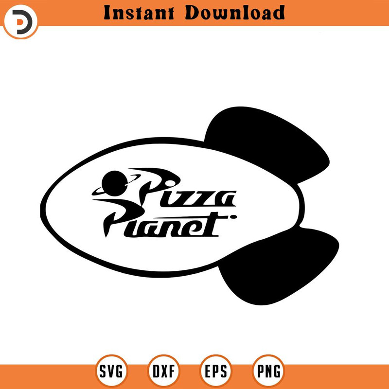 SVG391-Pizza Planet svg, svg, png, dxf, jpeg, Digital Download, Cut File, Cricut, Silhouette.jpg