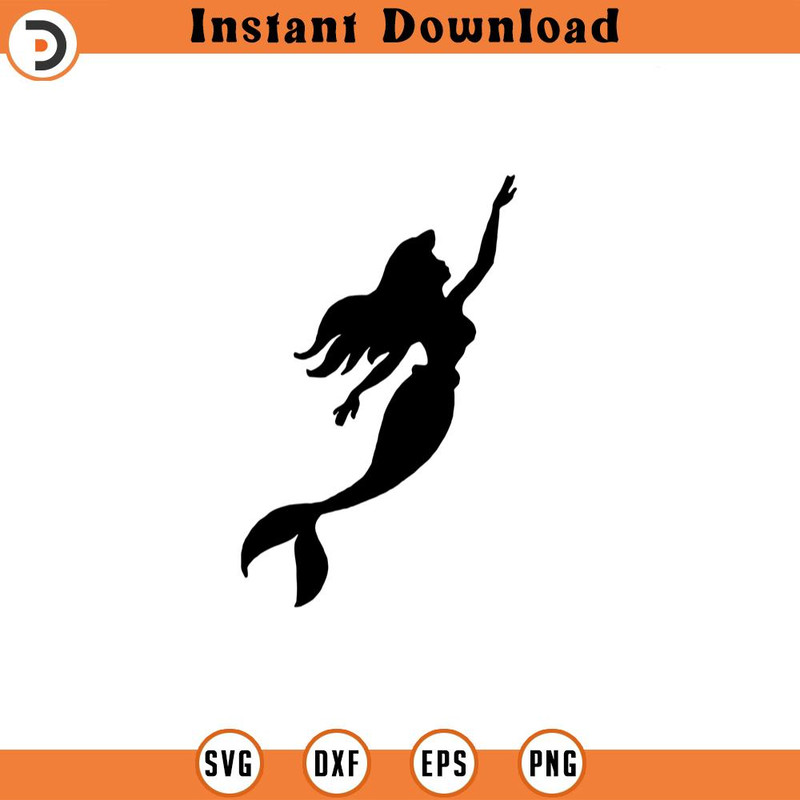 SVG315-Mermaid svg, Mermaid, png, dxf, jpeg, Digital Download, Cut File, Cricut, Silhouette.jpg